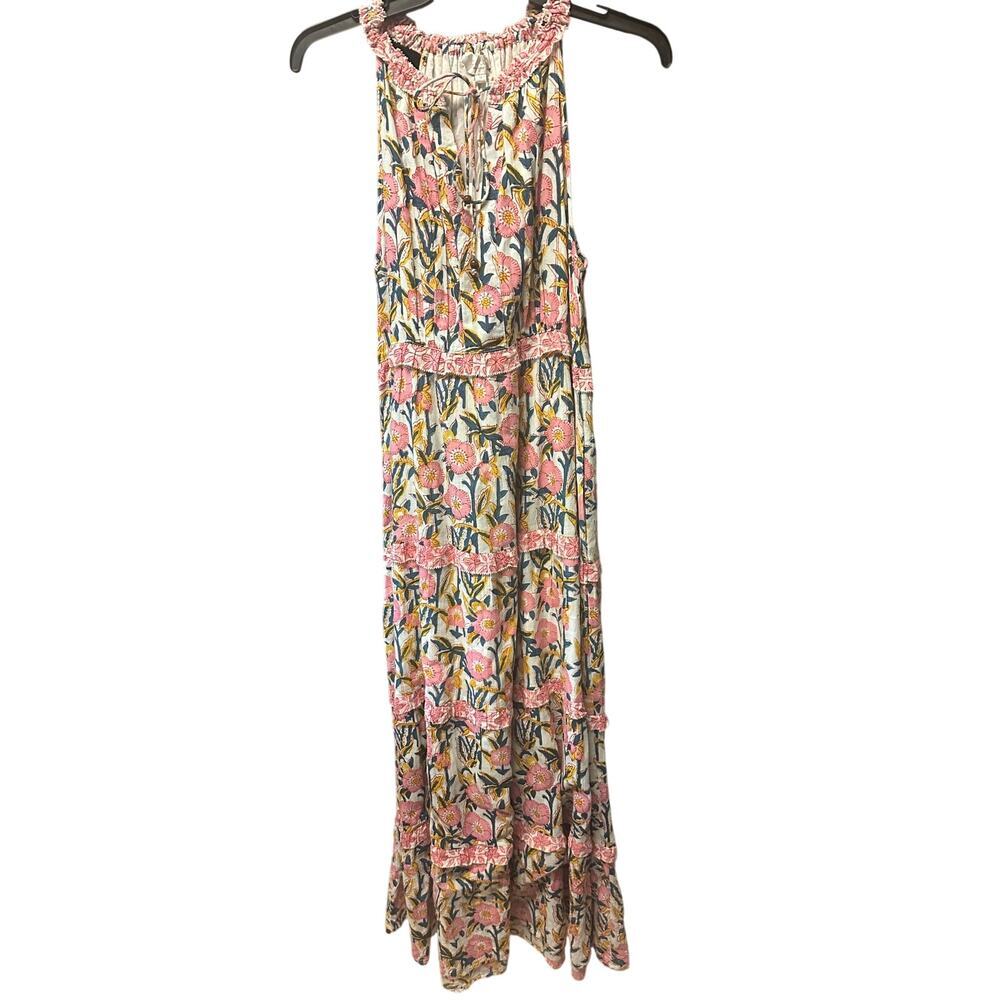 Caroline Constas Floral Maxi Dress Size S